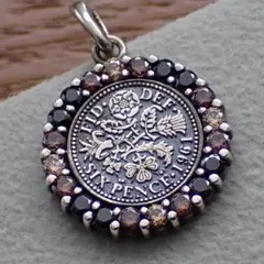 AQUA SILVER（アクアシルバー）6ペンス シルバー ペンダントトップ②
