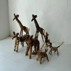 動物　置物　7体セット