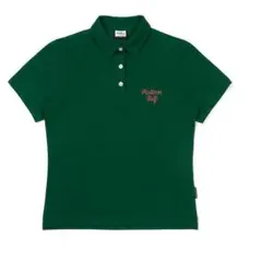 即日発送 マルボンゴルフ ポロシャツ 半袖 Tシャツ レディース 【緑S】
