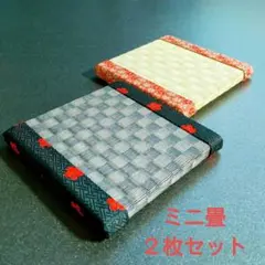 ミニ畳2枚セット【美品一畳】※限定3セット