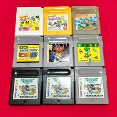 【ジャンク】 ゲームボーイ ソフトまとめ カラー