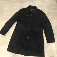 TAKEO KIKUCHI 黒 トレンチコート