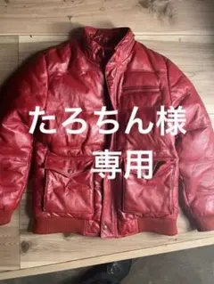 ☆Supreme☆ダウンジャケット/XL/レザー/Rレザーダウン/2010AW