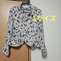 N-Collection 花柄 Lサイズ テーラードジャケット