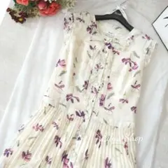 極美品♡ルネ♡プリーツワンピース