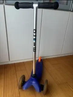 m-cro mini マイクロスクーター ミニ キックボード キッズ ブルー