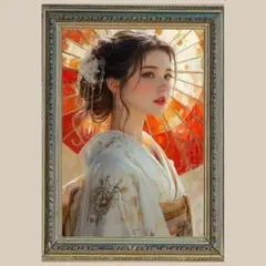 希望、幸福、成功✨天照大神様✨No.64【開運•風水•絵画風・ヒーリングアート】