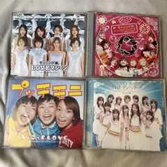 モーニング娘。CD3枚+DVD1枚　4枚セット