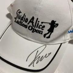 Studio Alice Ladies Open キャップ サイン入り