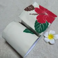 トイレットペーパーホルダーカバー ハワイアン雑貨 ハンドメイド ハイビスカス