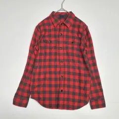 GapKids ギャップ 長袖 チェックシャツ 男 女 カジュアル 美品 140