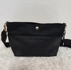 TOPKAPI　スコッチグレイン　ショルダーバッグ　ブラック　【美品】