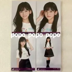 乃木坂46 池田瑛紗 Same numbers 封入 生写真4枚 コンプ