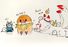 あと5分！！　8/24 8（原画）ポストカードのみ