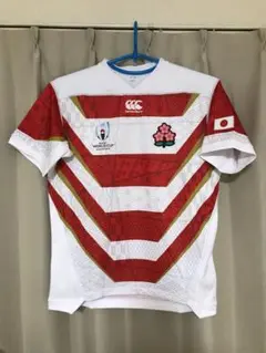 人気商品【極美品】カンタベリー ラグビー日本代表 2019ユニフォーム Lサイズ