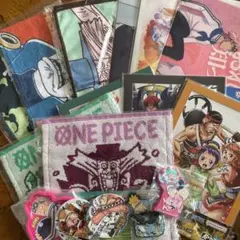 ONE PIECE タオル・クリアファイル、バッチなどセット