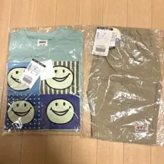 【新品未使用】BREEZEスマイルTシャツ&ハーフパンツ2点セット 120サイズ