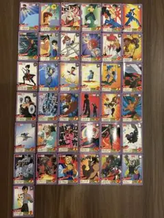1993年幽遊白書スーパーバトルカードダス第1弾ノーマルセミコンプ37枚セット