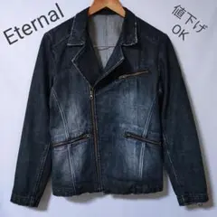 【Eternal】ライダース ジーンズ ジャケット