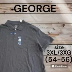 【GEORGE】ポロシャツ　大きいサイズ　オーバーサイズ　３XLサイズ
