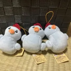 日曜20時までの出品　 アヒル 隊長マスコット 3個セット