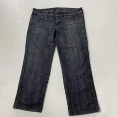 BURBERRY ストレッチ クロップドデニムパンツ ノバチェック
