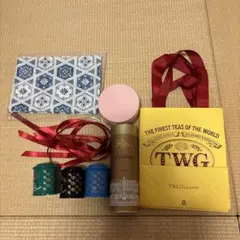 TWG空缶 紙袋　リボンなど