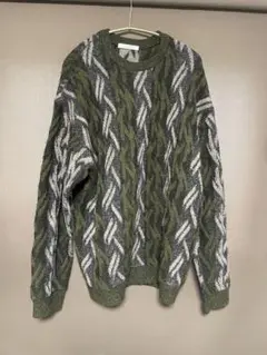 JOURNAL STANDARD カモ柄ニット　L