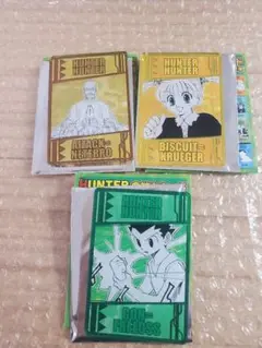 HUNTER×HUNTER 念能力カード ビスケ ネテロ ゴン ３点