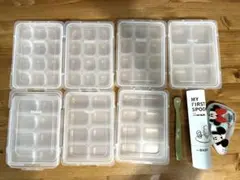 リッチェル　フリージングトレー　離乳食保存容器 離乳食用スプーンiiwan