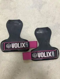 VOLIX パワーグリップ 左右セット 黒/ピンク