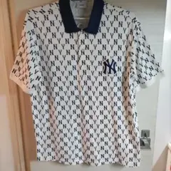 美品　МＬＢ　ニューヨーク・ヤンキース　ポロシャツ　Sizeは２ＸＬ　使用感有り