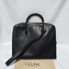 CELINE 2way ビジネスバッグ レザー