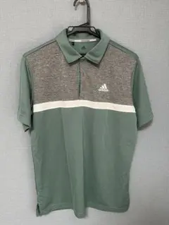 adidas ポロシャツ グリーン