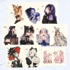 ㉗cotton melody様 オリジナルステッカー 10枚セット