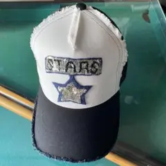 ヨシノリコタケ風メッシュキャップ　スパンコール付　試着のみ