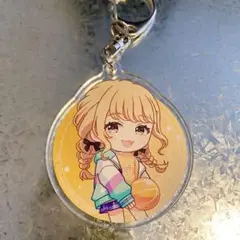 学マス　藤田ことね　ラウンドワン　ちびキャラ アクリルキーホルダー　ラウワン