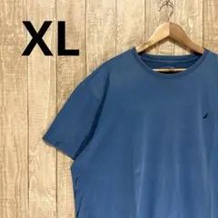 ノーティカ　古着　NAUTICA 1ポイント　Tシャツ　1ポイント　穴汚れあり