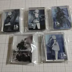 NieR 15th 消セナイ記録 アクリルブロック ニーア展　5個セット