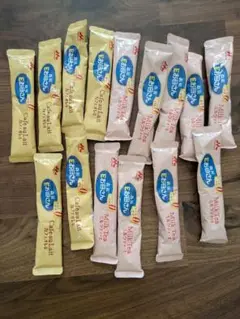 森永　Eお母さん　カフェオレ＆ミルクティー味　15本 セット