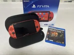 ほぼ未使用PS Vita オレンジ 本体 Minecraft付き