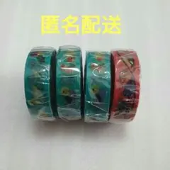 マスキングテープ マステ ボタンインコ 野鳥 aietta 4個セット【未開封】