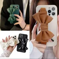 極美品 フェンディ iPhone14ケース 本革 シルバー金具 リボン ブラック m26393958627_1.jpg?1723539532