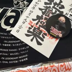 中森明菜 御朱 缶バッジ
