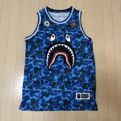 【レア】A・BATHING APE バスケ カモ柄 タンクトップ