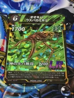 オオキバウスバカミキリ　蟲神器