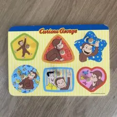 おさるのジョージ　木製　形合わせパズル