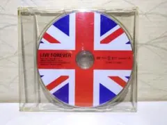 イギリスのドキュメンタリー映画「 LIVE FOREVER 」フライヤー