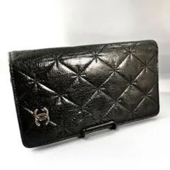 CHANEL シャネル 長財布 小銭入れ ブラック