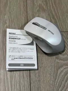 【中古】BUFFALO BSMBW320 ワイヤレスマウス 本体